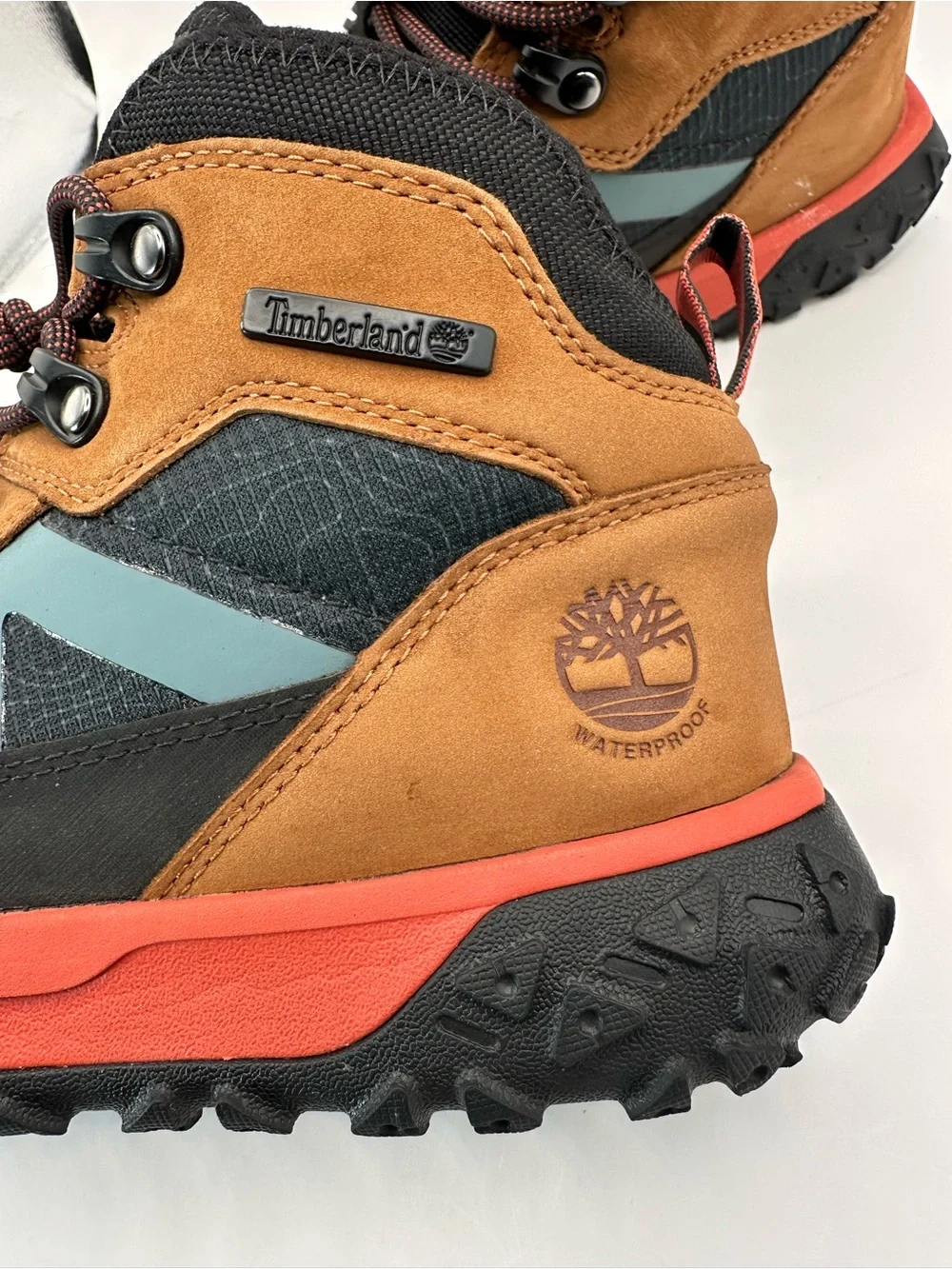 Timberland Waterproof GreenStride Boys Hiking Ankle Boots US 4 UK 3.5 EU 36